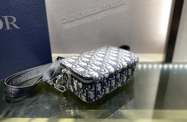 Dior男女同款包 迪奧ESSENTIALS立體刺繡相機包 Dior肩背斜挎包  dfk1504